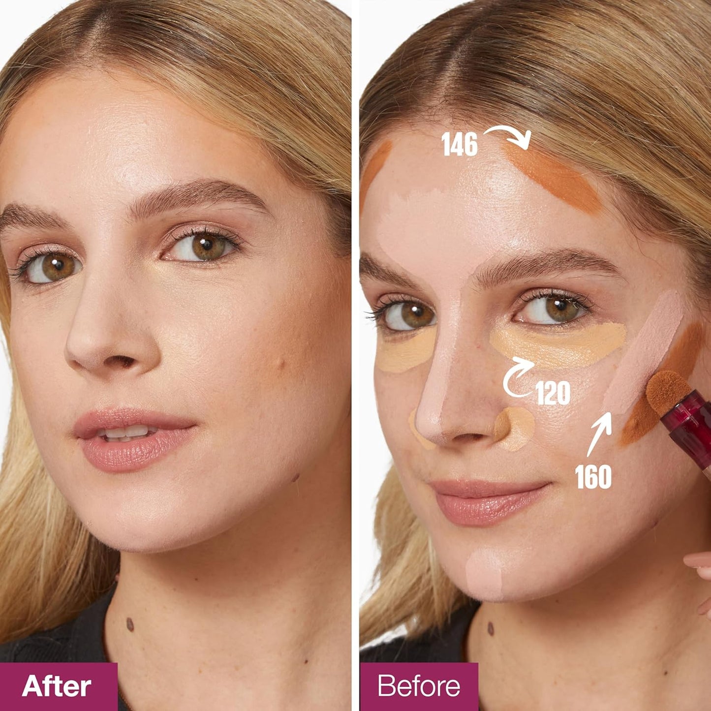Maybelline Instant Age Rewind Instant Eraser Multi-Use Concealer, Crease-Resistant Coverage, Up to 12HR Moisturizing Wear, 143, 1 Count