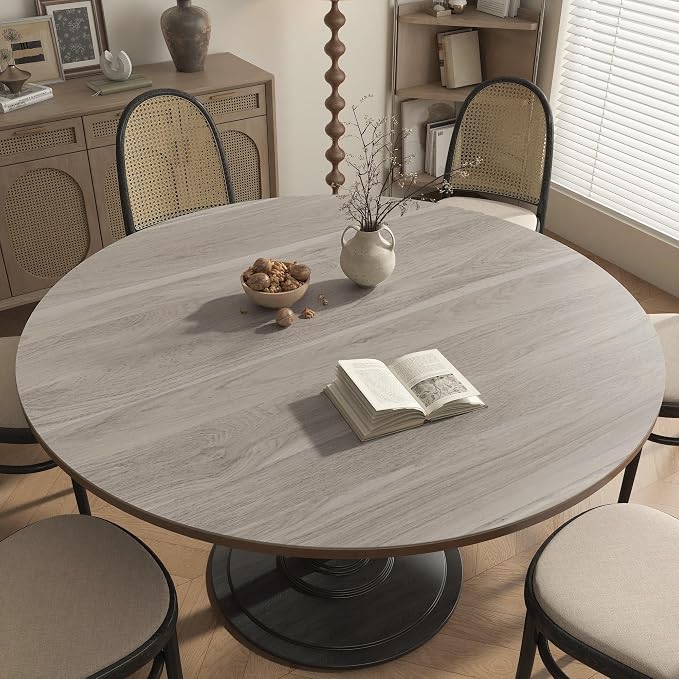 Light Wood Contact Paper for Cabinets Wood Grain Vinyl Wrap Grey Wood Wallpaper