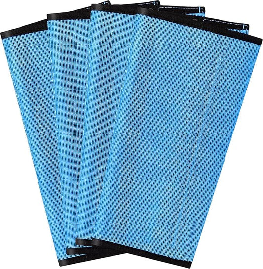 4 Sets Fly Boots Loose Fitting & Non-Slip Horse Fly Leggings No More Horsefly Nuisance Greatly Reduce Stomping Breathable with Natural Air Flow