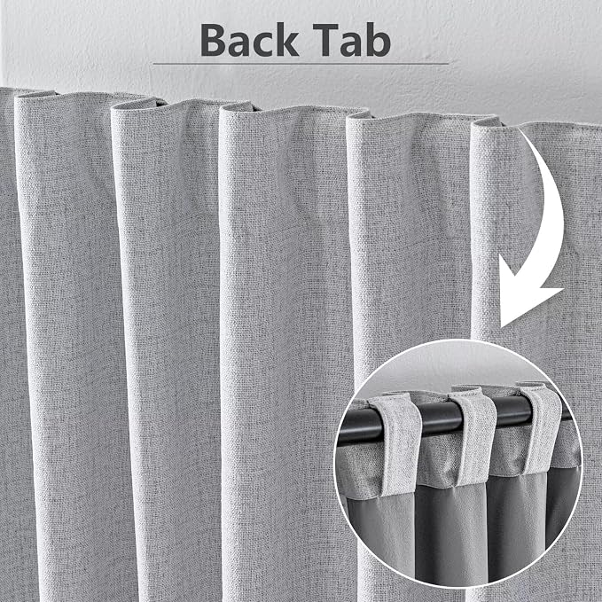 IGEMAEVE 100% Blackout Curtains 72 Inch Length