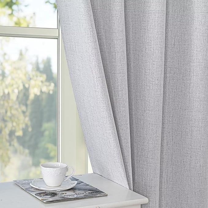 IGEMAEVE 100% Blackout Curtains 72 Inch Length