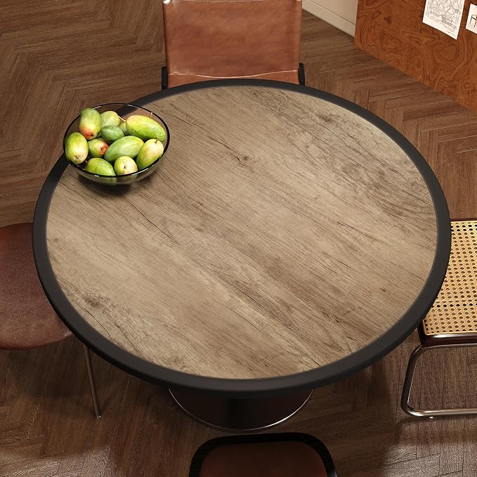 BOMENG Extra Wide Brown Wood Contact Paper Peel and Stick Wallpaper 24"x197"