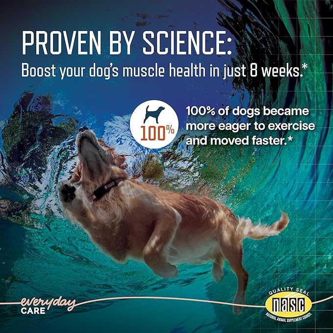 URSOLYX Soft Chews for Dogs | Muscle Health Support for Senior, Active or Recovering Dogs, Small | 120 Count 4-Month Supply