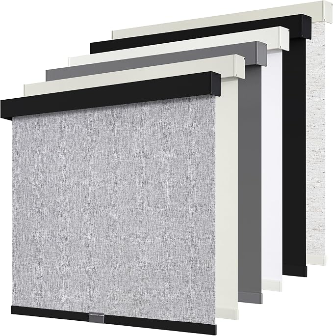 SUNOFF Cordless Blackout Roller Shades Blinds