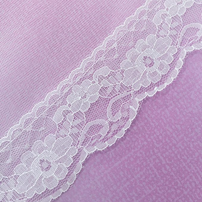 XiDi Curtains for Bedroom Decor, Rainbow Pink Purple/42/84