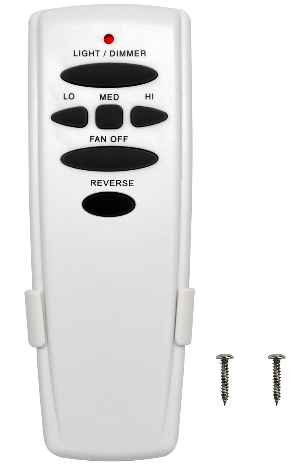 CENMING Replacement Remote for Hampton Bay Hunter Ceiling Fans – 303.9MHz, Reverse Light Dimmer, Wall Mount (Remote Only)
