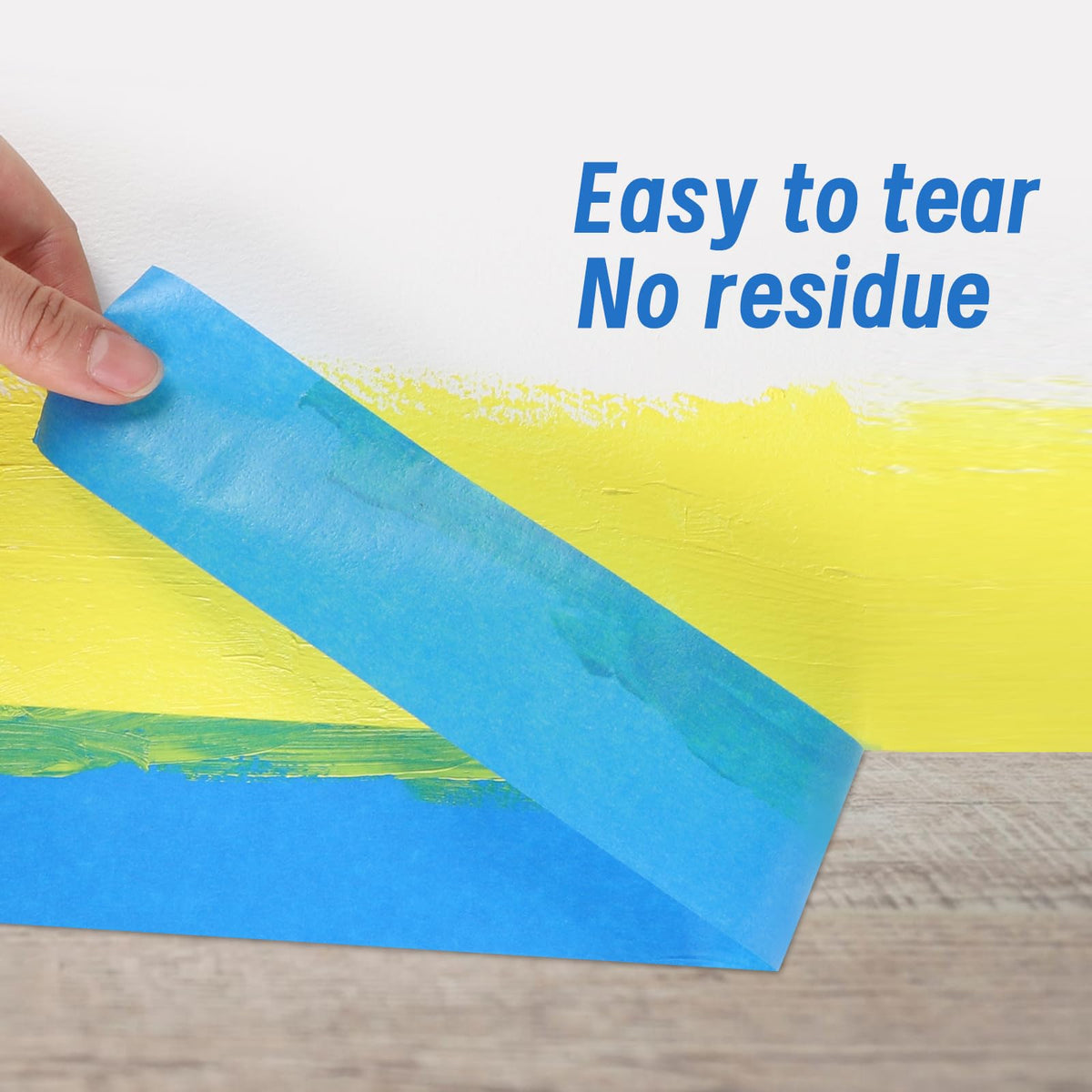 Fyguard 5 Rolls Blue Painter's Tape, 2in Wide – 275 Yards Multi-Surface Masking Tape