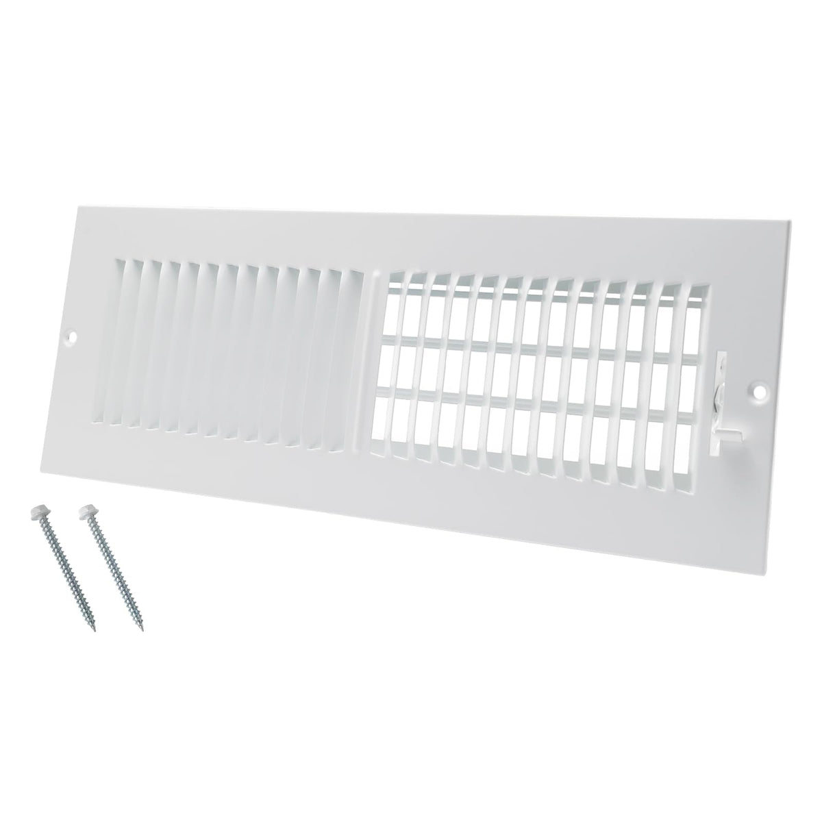 Howeall 14 x 4 Inch Duct Opening Air Vent Covers – Adjustable 2-Way Steel Wall/Ceiling Register