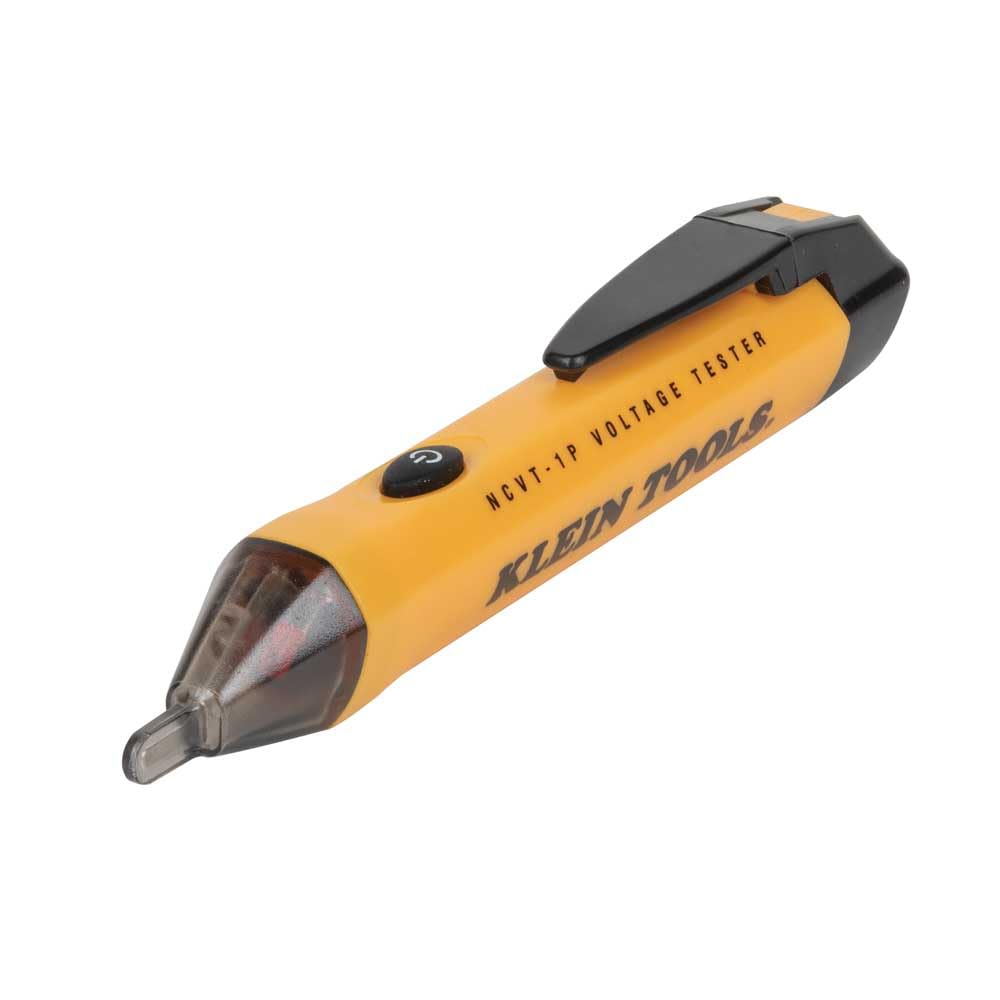 Klein Tools NCVT1P Non-Contact Voltage Tester | 50–1000V AC, LED Alarm, Pocket Clip