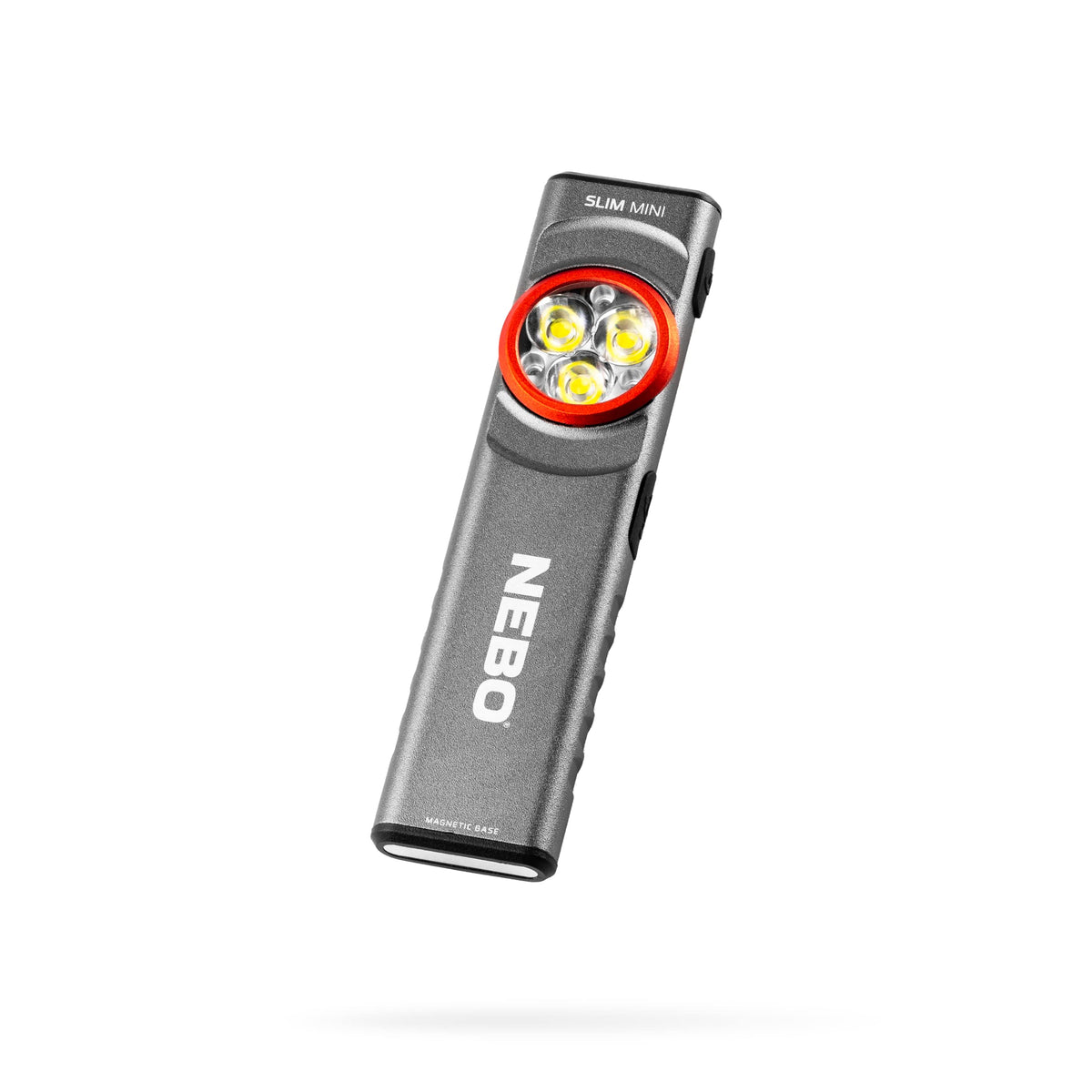 NEBO SLIM Mini Rechargeable Pocket Light – 250 lm, 2 Modes, Magnetic Base