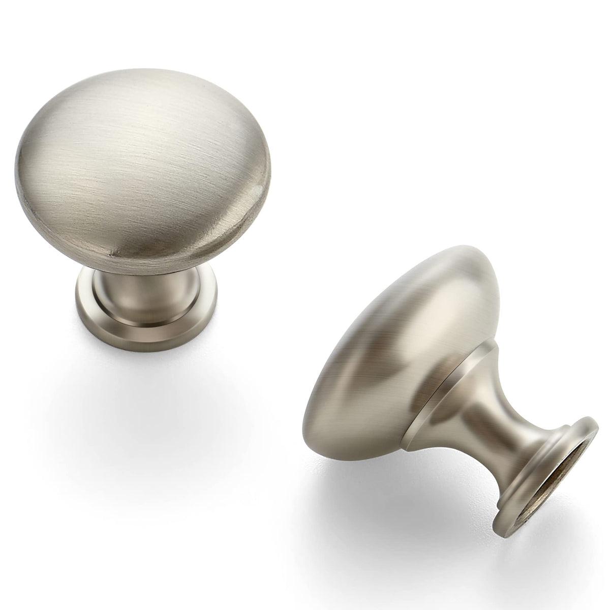Ravinte 10 Pack Brushed Nickel Round Cabinet Knobs – Kitchen & Bath Hardware