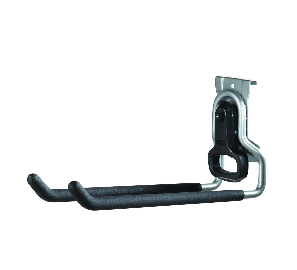 Rubbermaid FastTrack Rail Hook – 50 lb Capacity, Satin Nickel