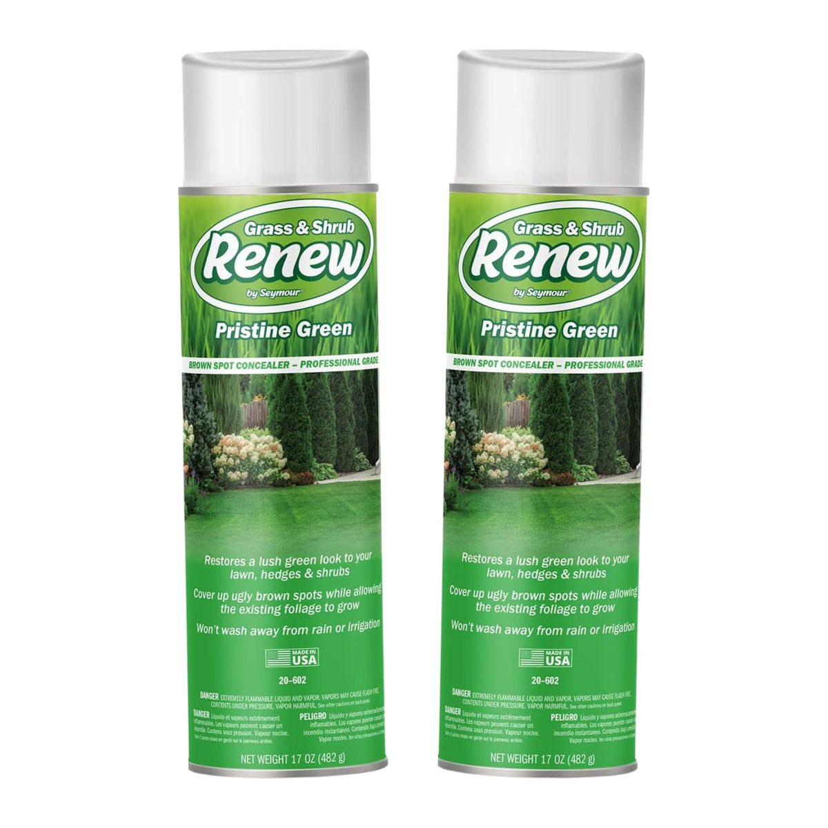 SEYMOUR RENEW Grass & Shrub Pristine – 17 oz Can (Pack of 2) | Green Restore