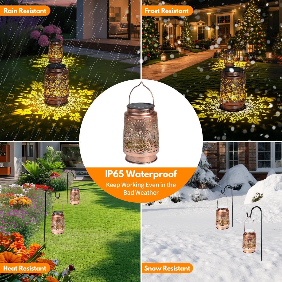 Siruitong Solar Hummingbird Lantern – Outdoor Waterproof Garden Decor